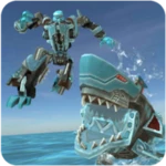 robot shark android application logo